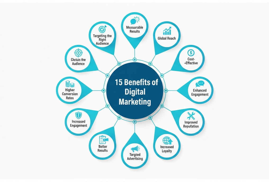 15 Benefits of Digital Marketing 15 benefits of digital marketing